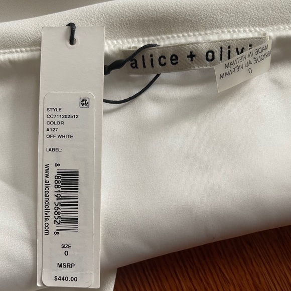 Alice + Olivia Josie Ruffle Wrap Dress - Picture 8 of 9